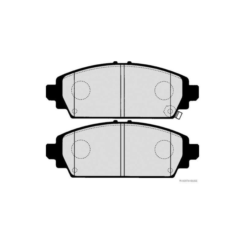 Pastiglie freno asse anteriore - JAKOPARTS