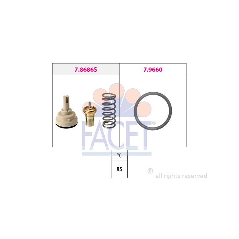 Termostato raffreddamento - FACET