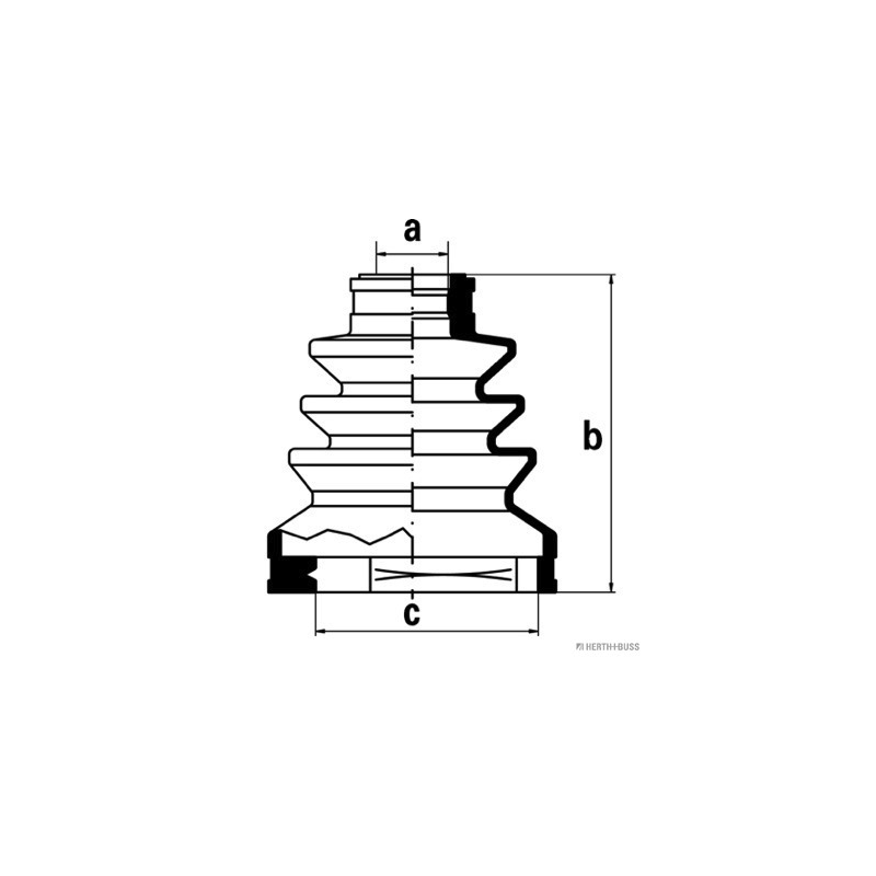 Cuffia semiasse - JAKOPARTS