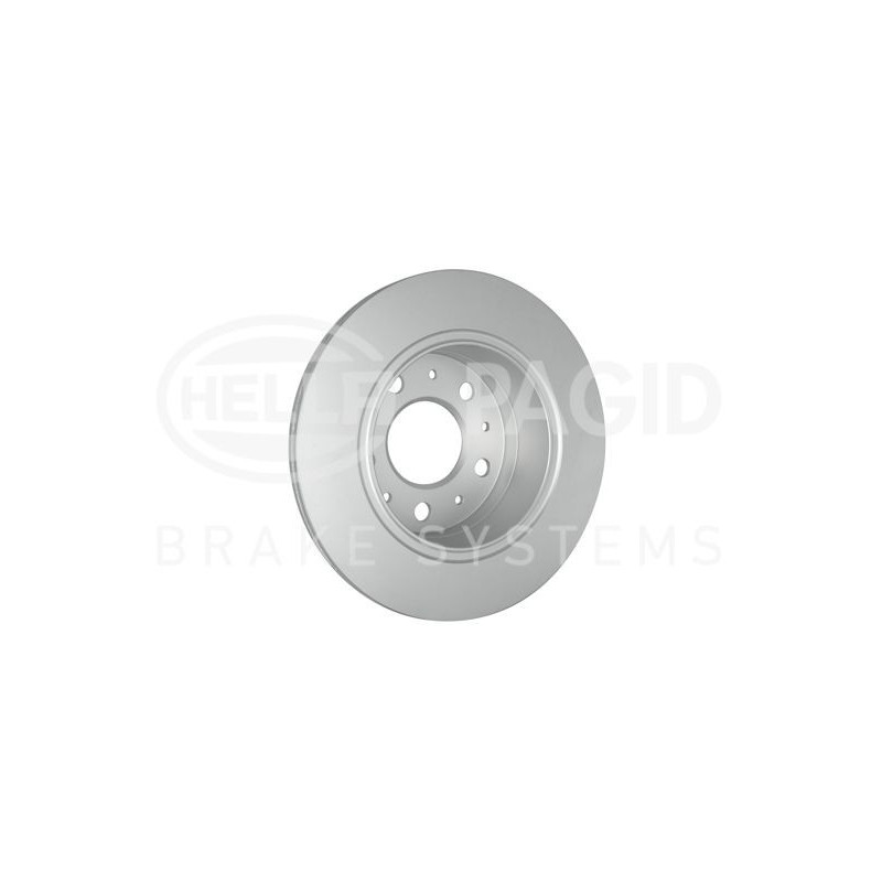 Disco freno asse posteriore - HELLA BRAKE