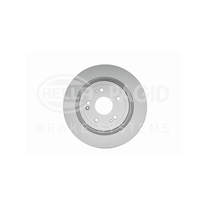 Disco freno asse posteriore - HELLA BRAKE