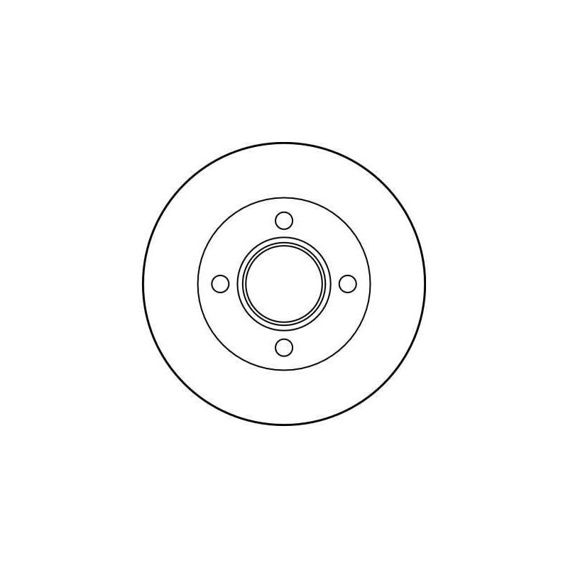 Disco freno asse anteriore - TRW