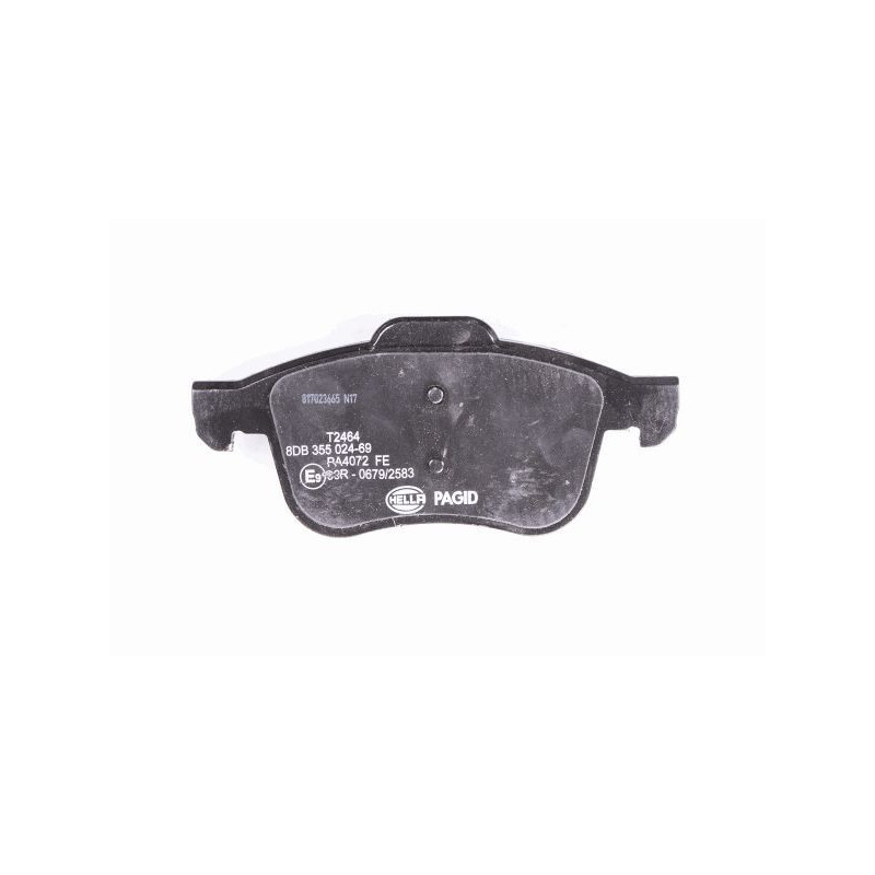 Pastiglie freno asse anteriore - HELLA BRAKE