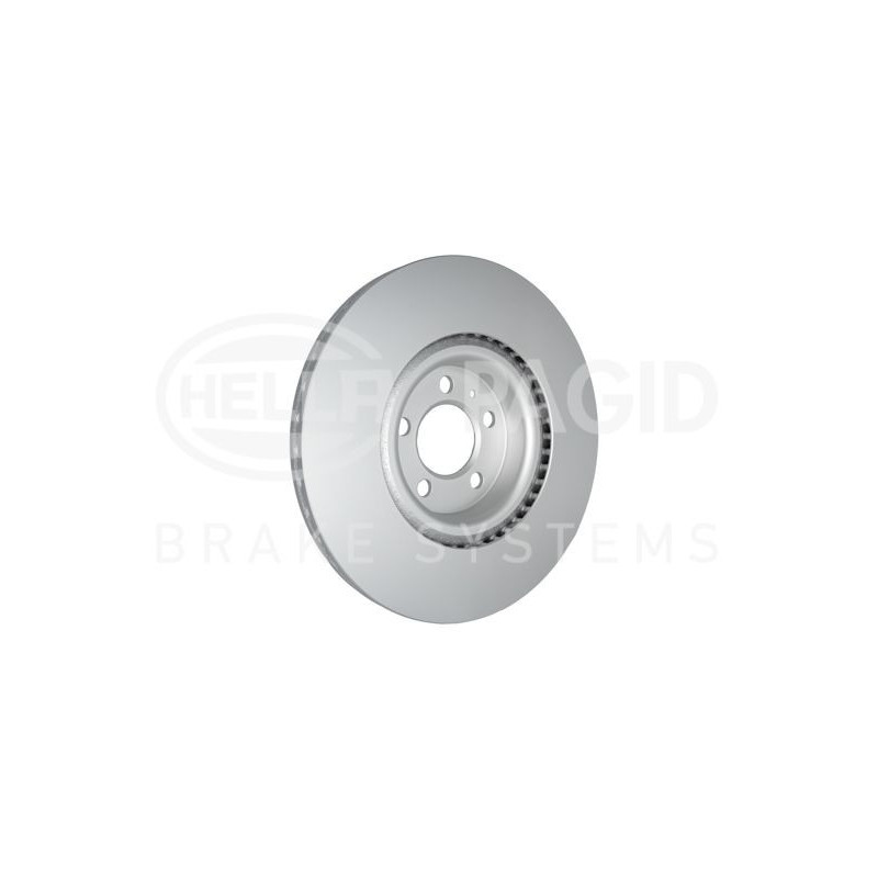 Disco freno asse anteriore - HELLA BRAKE