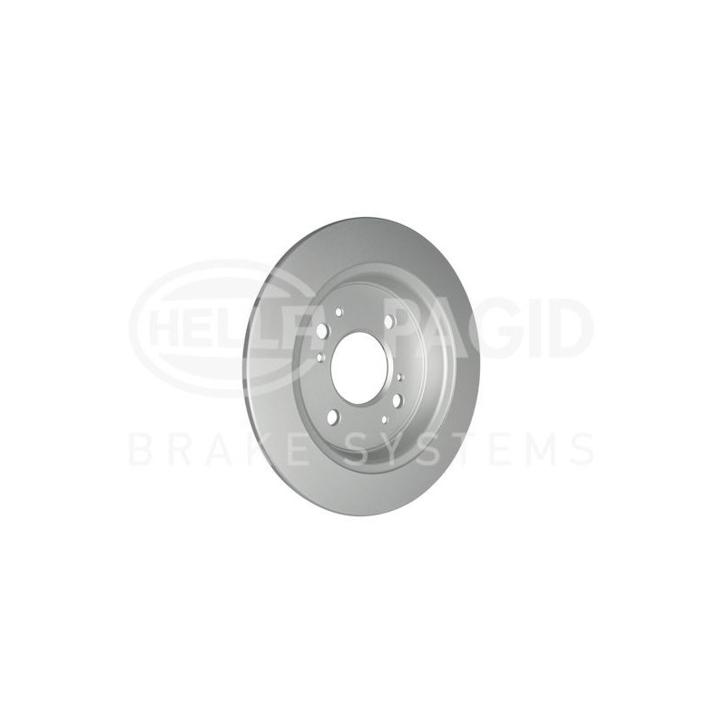 Disco freno asse posteriore - HELLA BRAKE