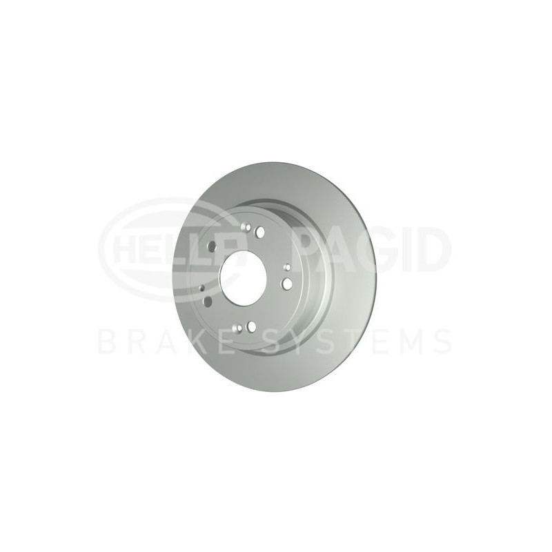 Disco freno asse posteriore - HELLA BRAKE