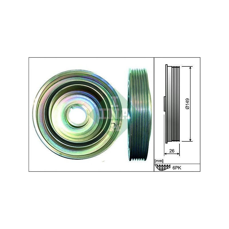 Puleggia albero motore - INA