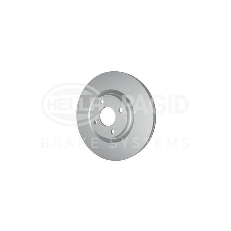 Disco freno asse anteriore - HELLA BRAKE