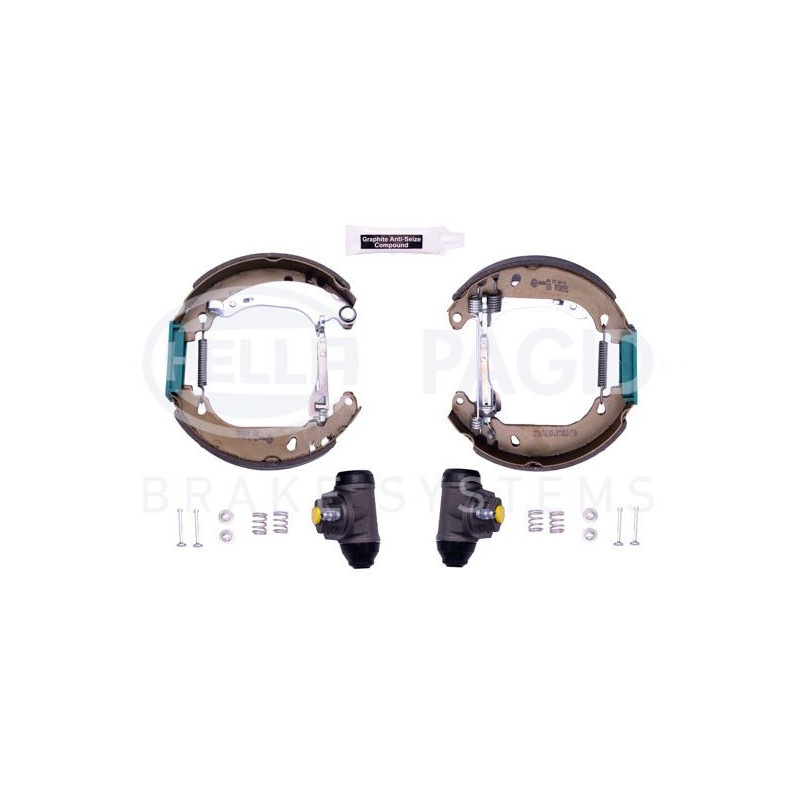 Pastiglie freno asse anteriore - HELLA BRAKE