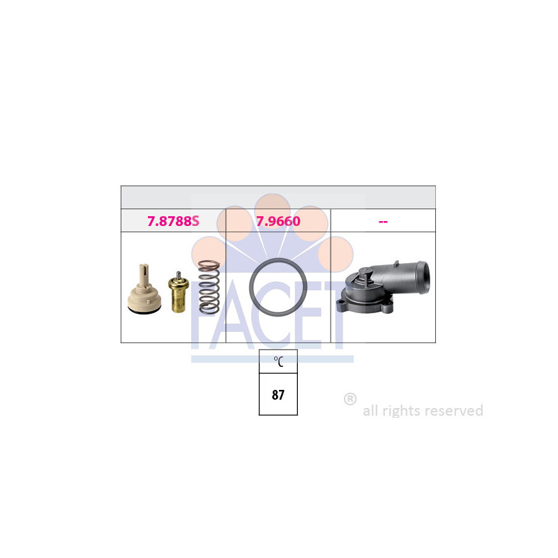 Termostato raffreddamento - FACET