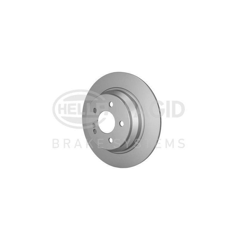 Disco freno asse posteriore - HELLA BRAKE