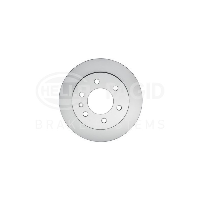 Disco freno asse posteriore - HELLA BRAKE
