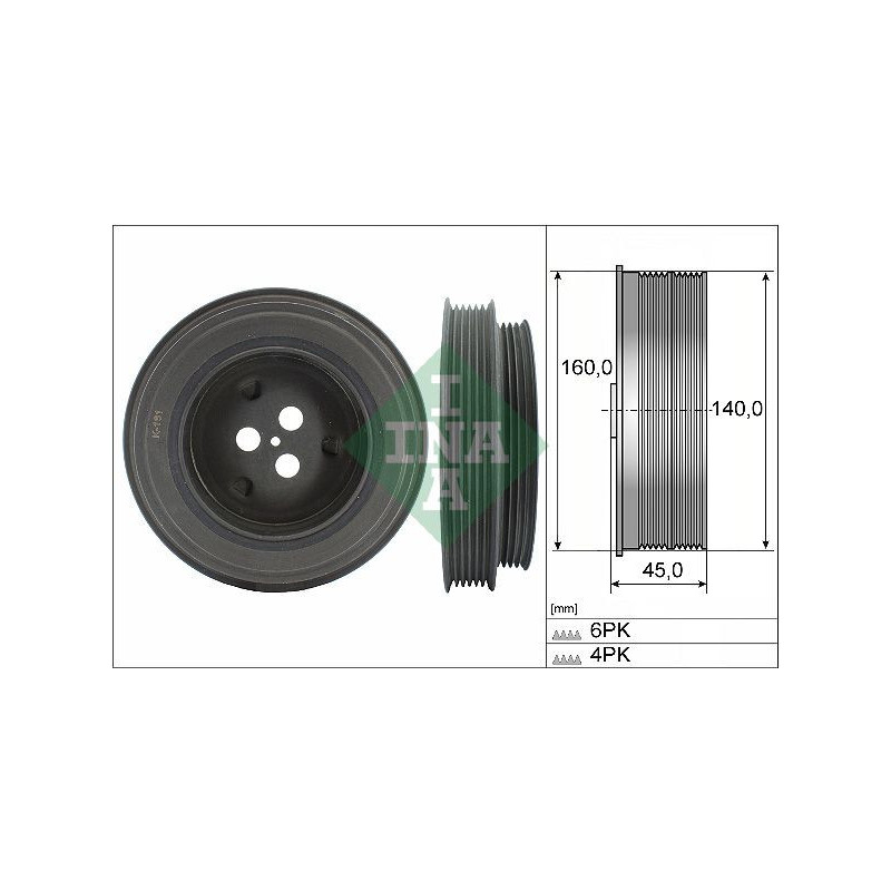 Puleggia albero motore - INA