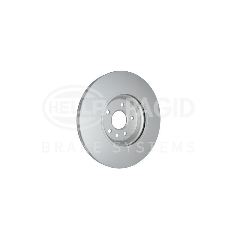 Disco freno asse anteriore - HELLA BRAKE