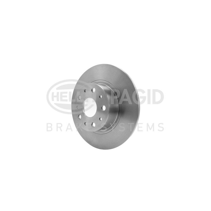 Disco freno asse posteriore - HELLA BRAKE