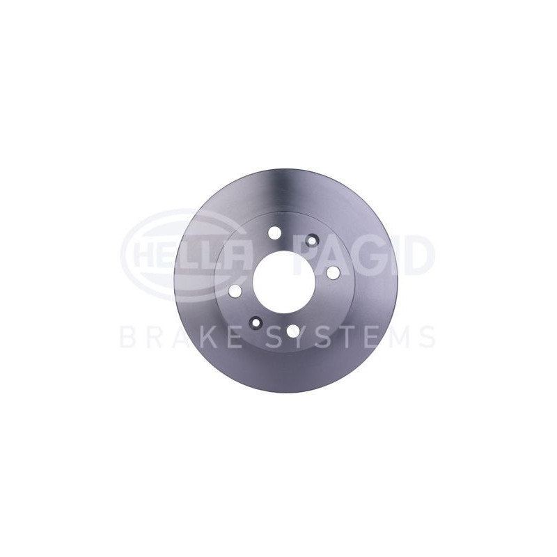 Disco freno asse anteriore - HELLA BRAKE