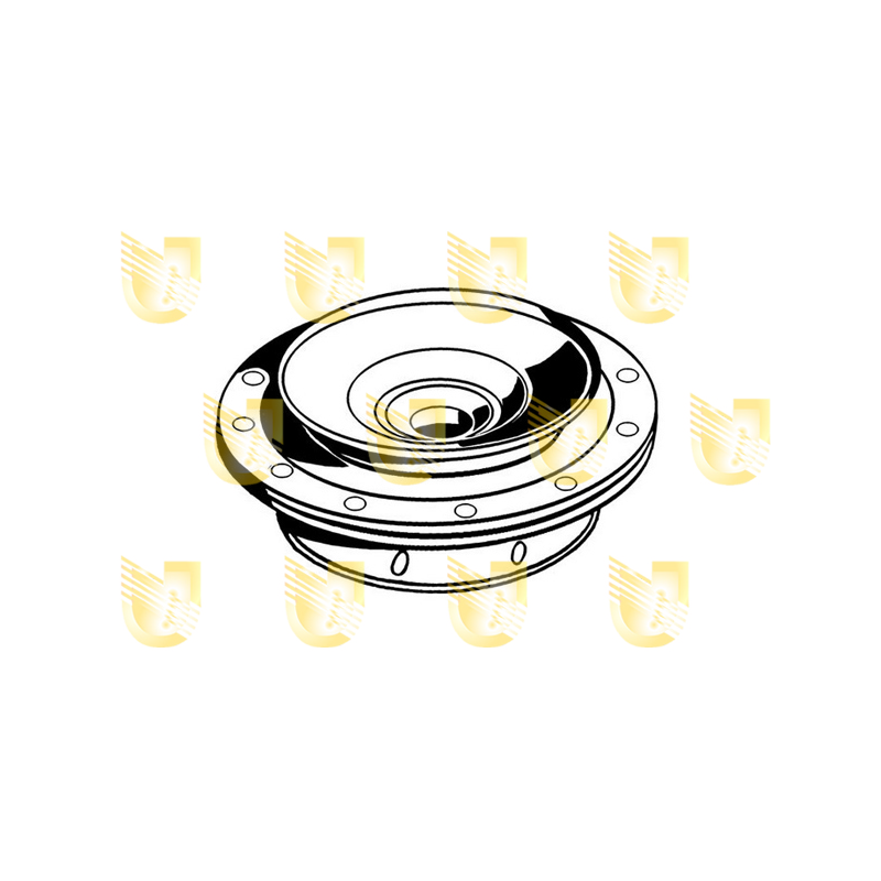 Supporto ammortizzatore asse anteriore - UNIGOM