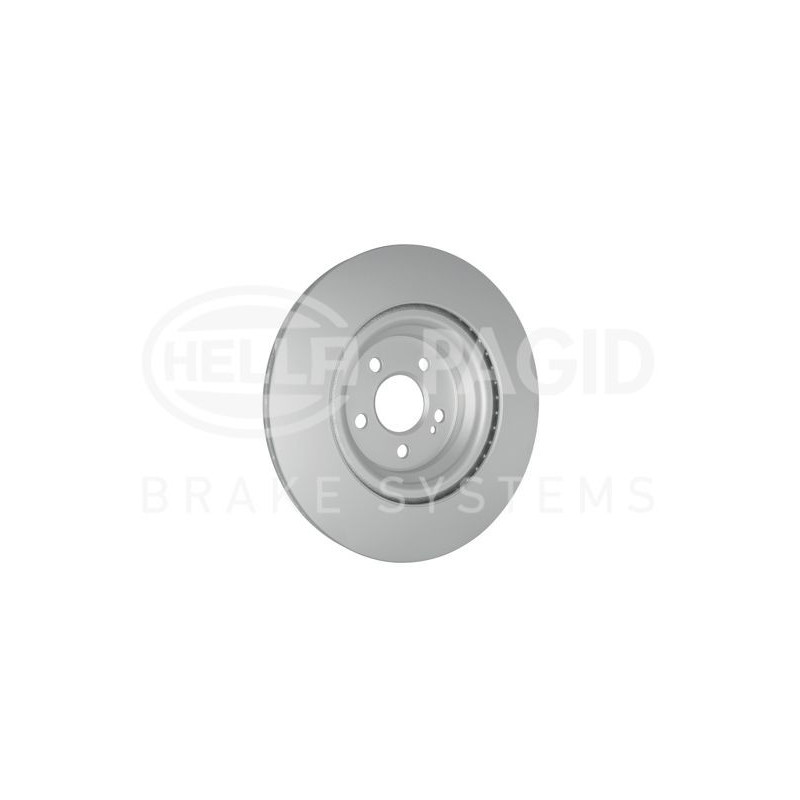 Disco freno asse posteriore - HELLA BRAKE