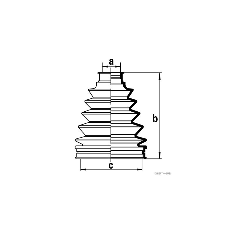 Cuffia semiasse - JAKOPARTS