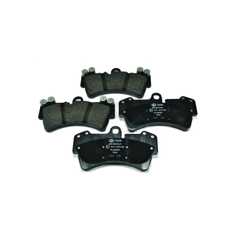 Pastiglie freno asse anteriore - HELLA BRAKE