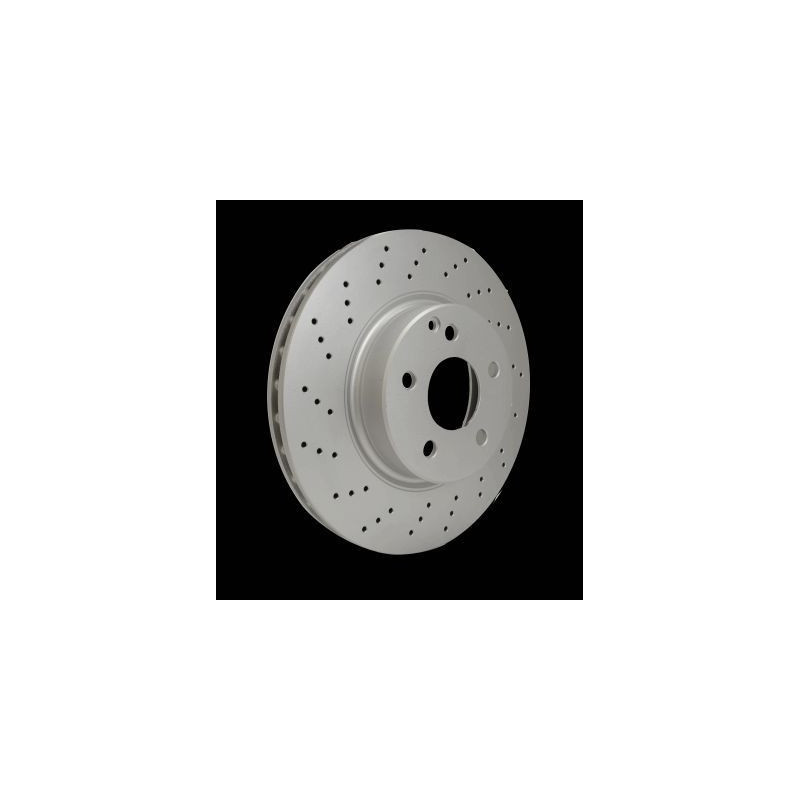 Disco freno asse anteriore - HELLA BRAKE