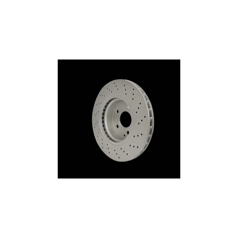 Disco freno asse anteriore - HELLA BRAKE