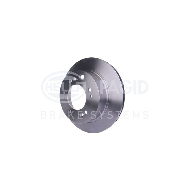 Disco freno asse posteriore - HELLA BRAKE