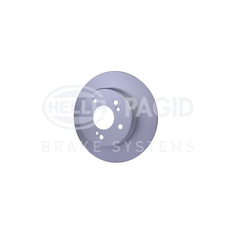 Disco freno asse posteriore - HELLA BRAKE