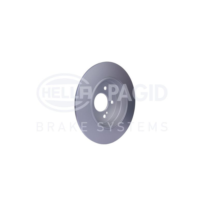 Disco freno asse posteriore - HELLA BRAKE