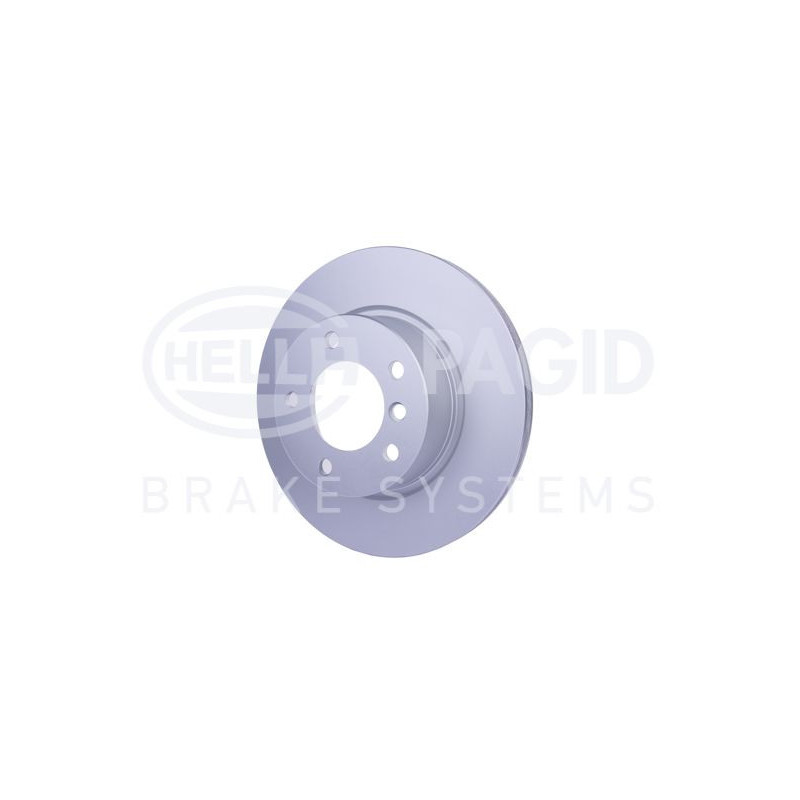 Disco freno asse anteriore - HELLA BRAKE
