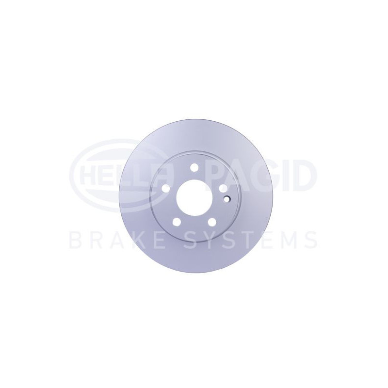 Disco freno asse anteriore - HELLA BRAKE