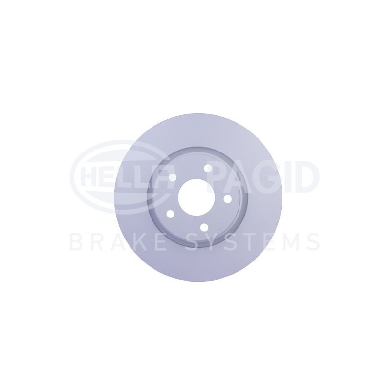 Disco freno asse anteriore - HELLA BRAKE