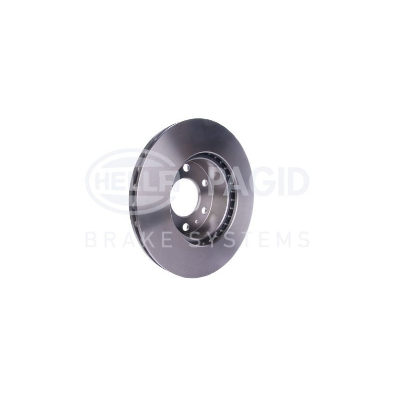 Disco freno asse anteriore - HELLA BRAKE