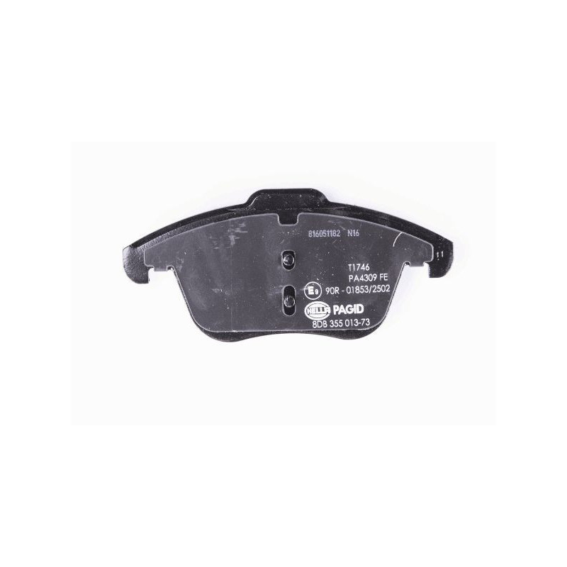 Pastiglie freno asse anteriore - HELLA BRAKE