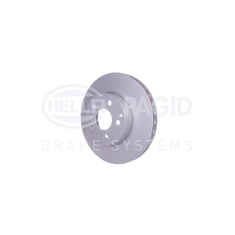 Disco freno asse anteriore - HELLA BRAKE