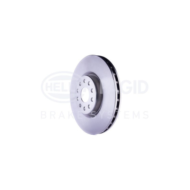 Disco freno asse anteriore - HELLA BRAKE