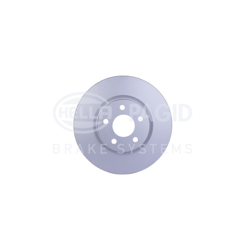 Disco freno asse anteriore - HELLA BRAKE