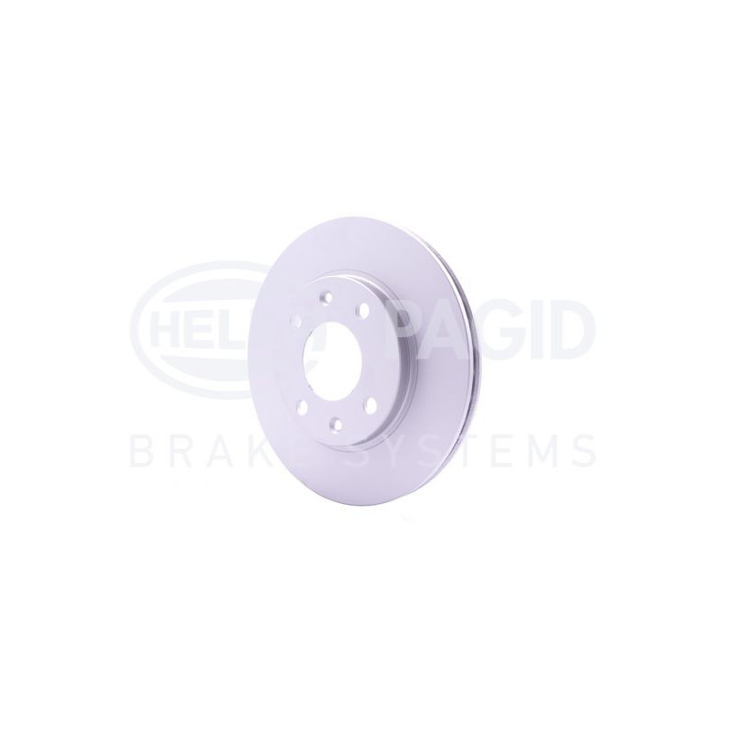 Disco freno asse anteriore - HELLA BRAKE
