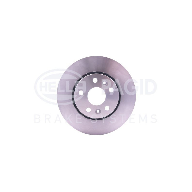 Disco freno asse anteriore - HELLA BRAKE