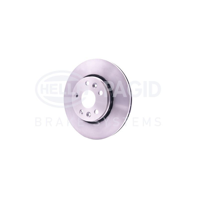 Disco freno asse anteriore - HELLA BRAKE