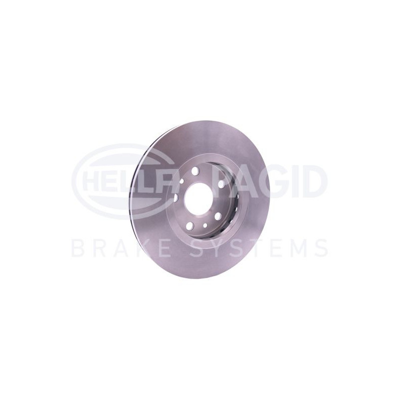 Disco freno asse anteriore - HELLA BRAKE