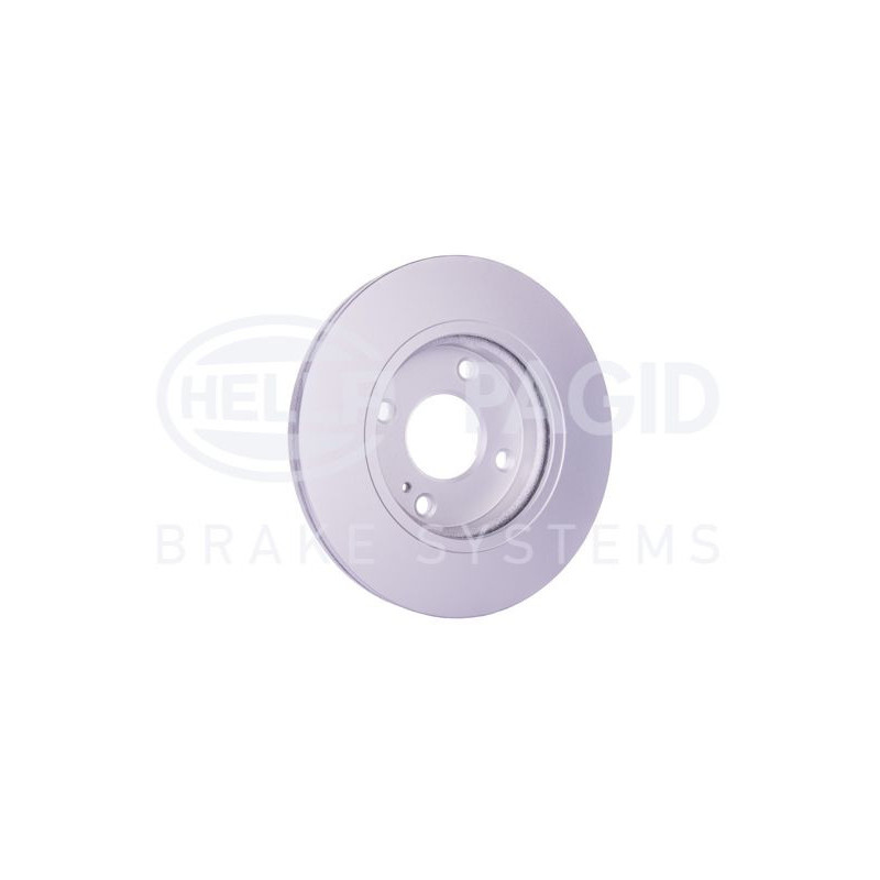 Disco freno asse anteriore - HELLA BRAKE