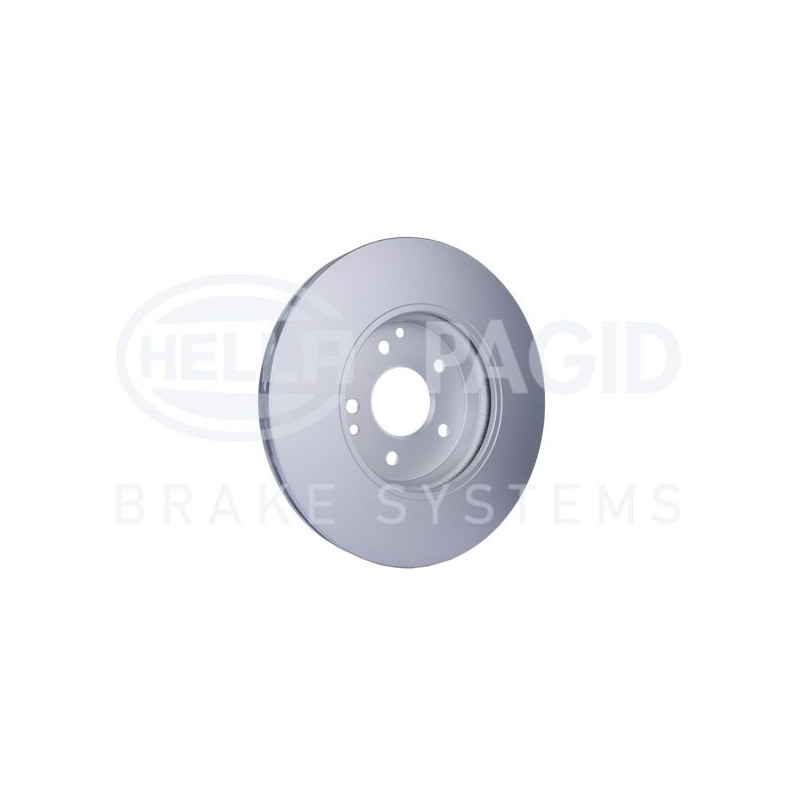 Disco freno asse anteriore - HELLA BRAKE
