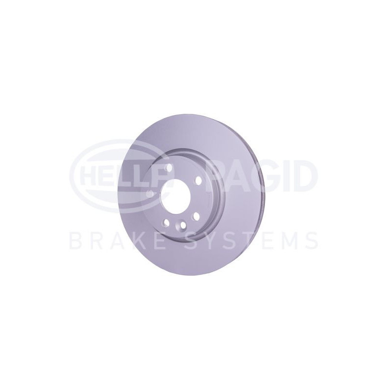 Disco freno asse anteriore - HELLA BRAKE