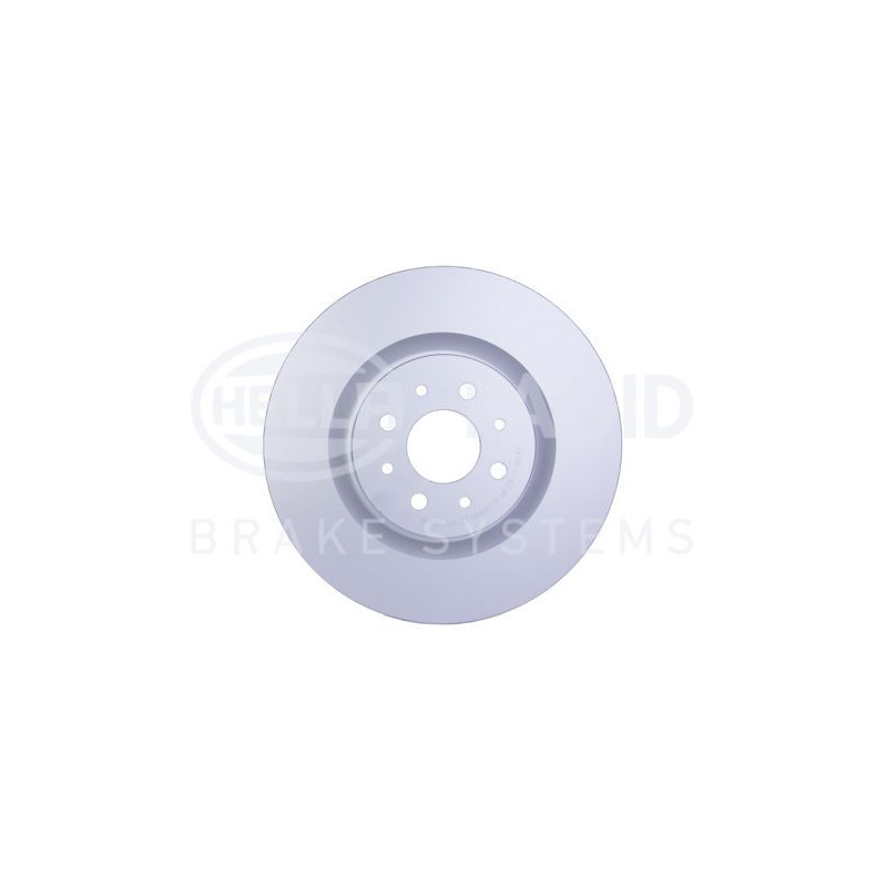 Disco freno asse anteriore - HELLA BRAKE