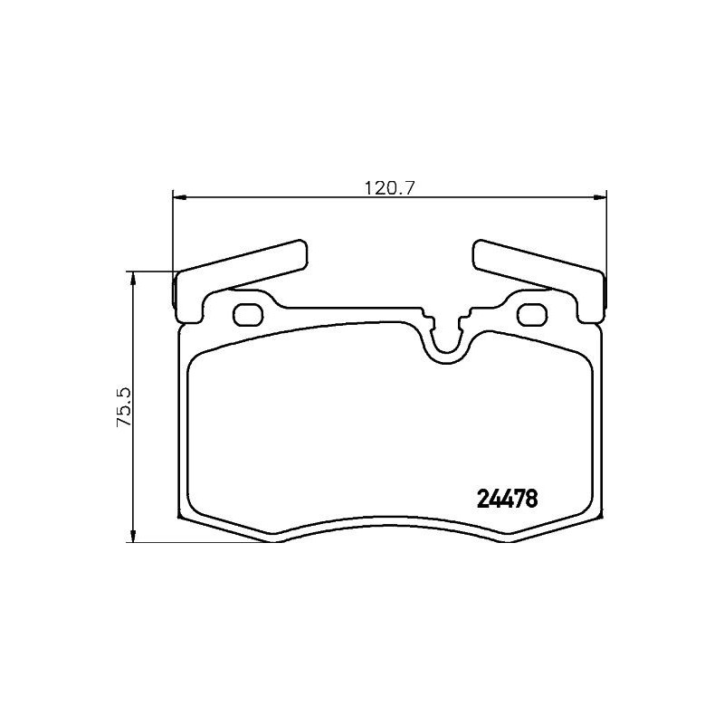 Pastiglie freno asse anteriore - HELLA BRAKE