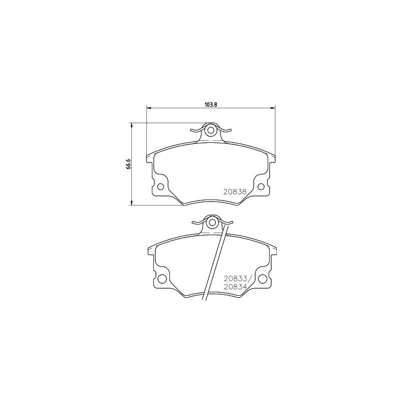 Pastiglie freno asse anteriore - HELLA BRAKE