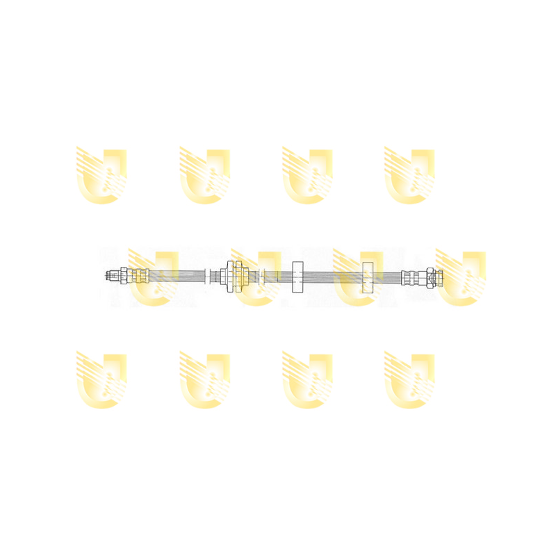 Flessibile freno asse anteriore - UNIGOM