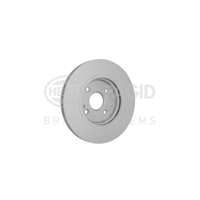 Disco freno asse anteriore - HELLA BRAKE