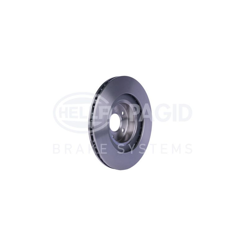 Disco freno asse anteriore - HELLA BRAKE